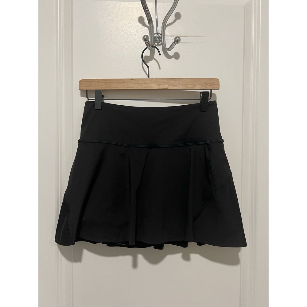 Athleta Ace Tennis Skort 13.5"‎ Black Women's Size Small Athletic Tennis